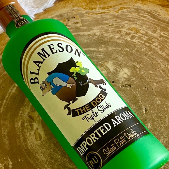 Other - Blameson Silly Squeaker Liquor Bottle Dog Toy NWOT